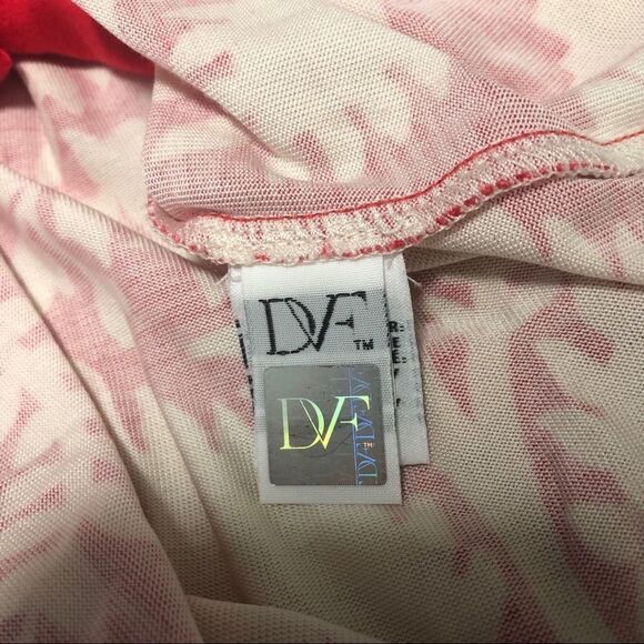 DVF New Reina Two Print Dress - Picture 6 of 9